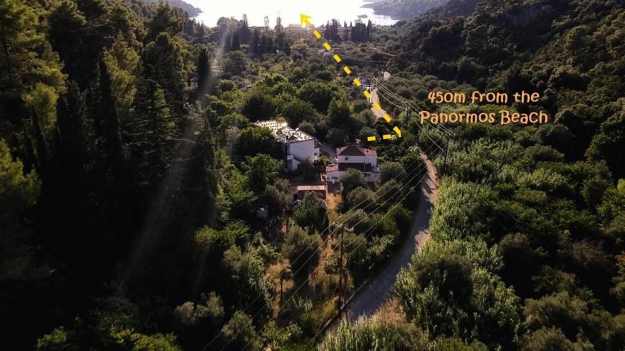 Spiros Rooms Panormos  Exterior foto